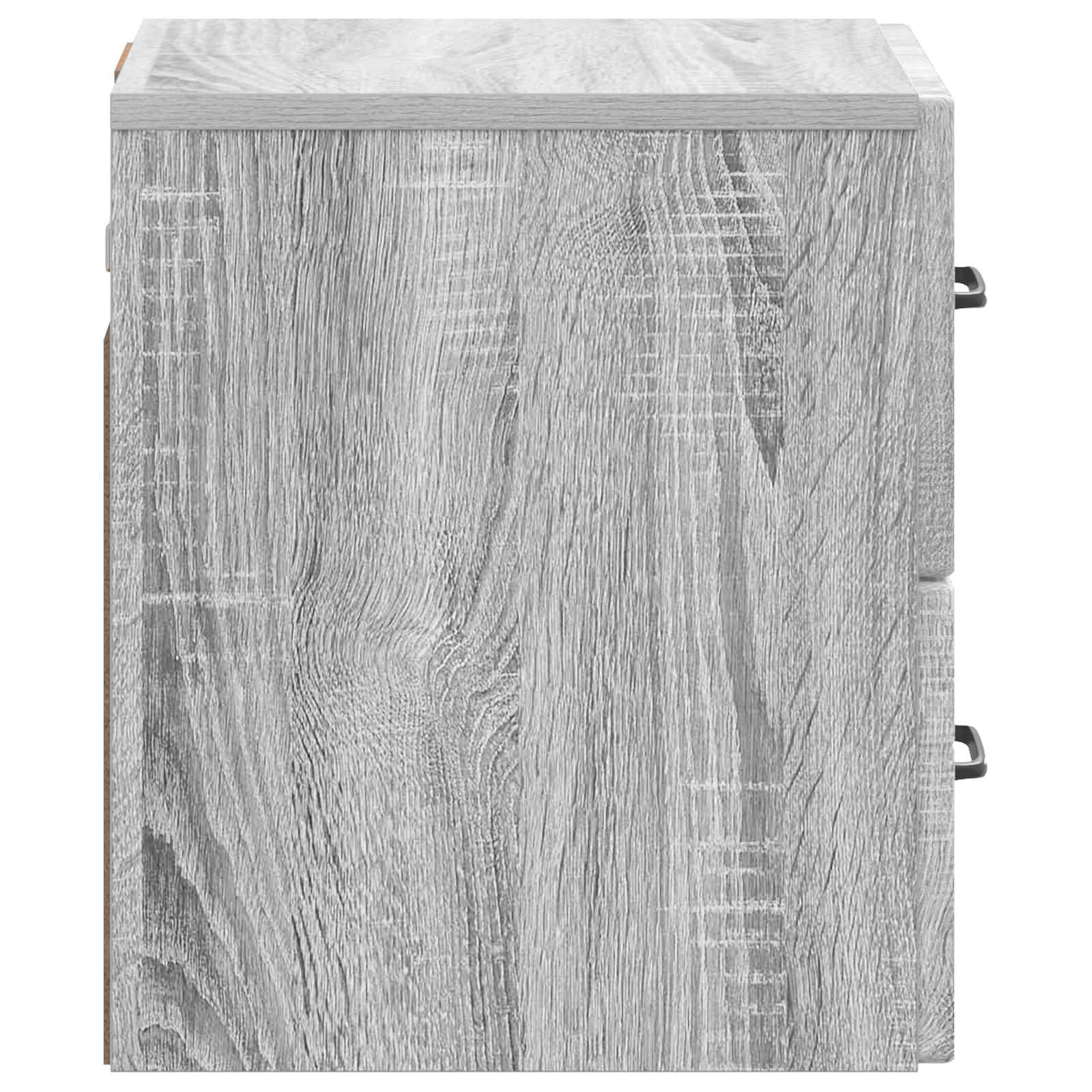 vidaXL Wisząca Szafka Nocna 2 pcs Szary Sonoma 34,5 x 33 x 40 cm