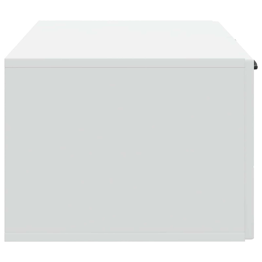 vidaXL Szafka RTV montowana na ścianie Biały 59,5 x 41 x 30 cm