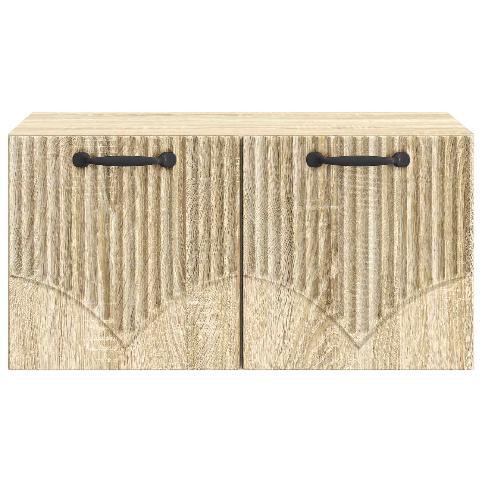 vidaXL Szafka RTV montowana na ścianie dąb Sonoma 59,5 x 41 x 30 cm