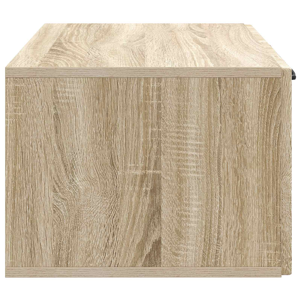 vidaXL Szafka RTV montowana na ścianie dąb Sonoma 59,5 x 41 x 30 cm