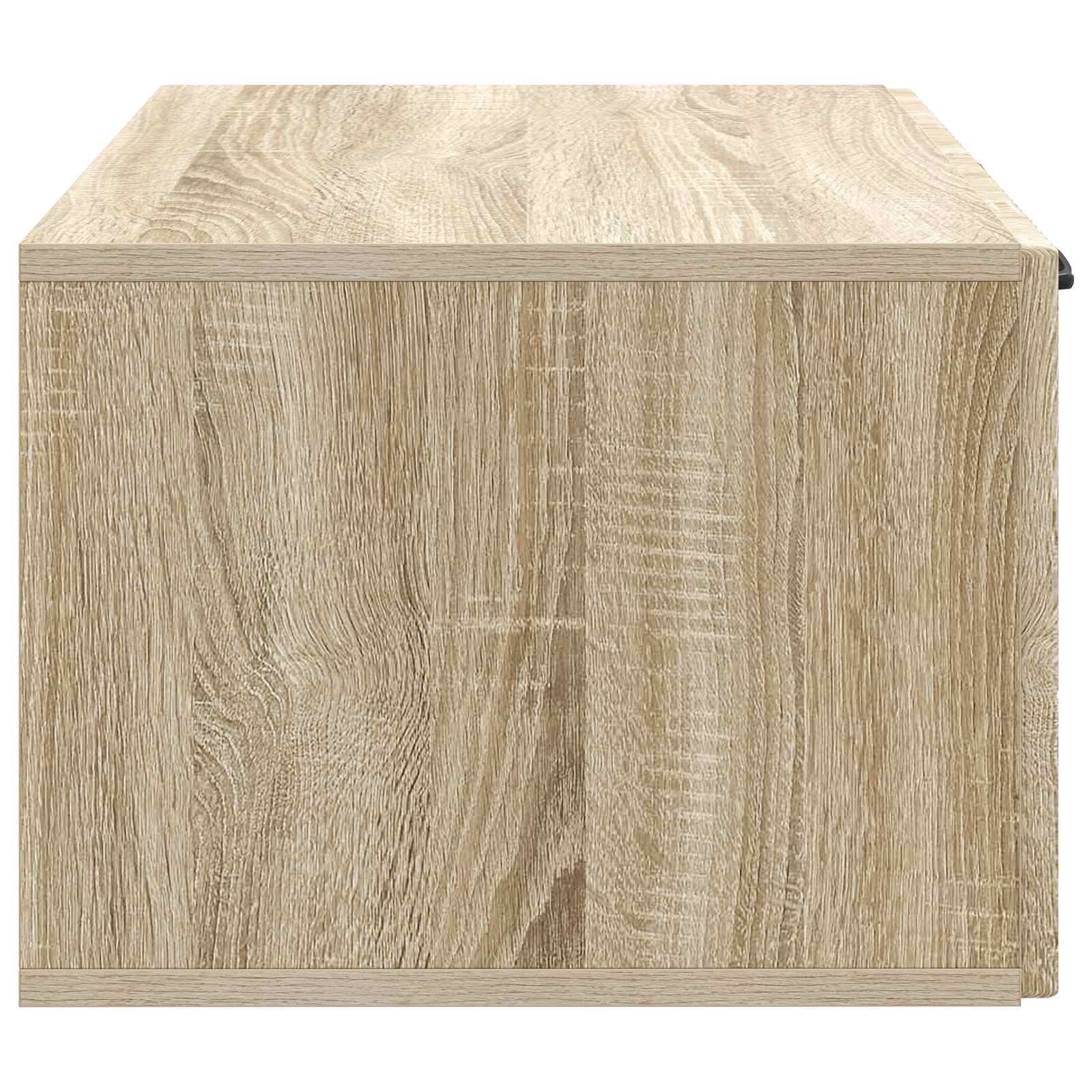 vidaXL Szafka RTV montowana na ścianie dąb Sonoma 59,5 x 41 x 30 cm
