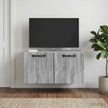 vidaXL Szafka RTV montowana na ścianie Szary Sonoma 59,5 x 41 x 30 cm