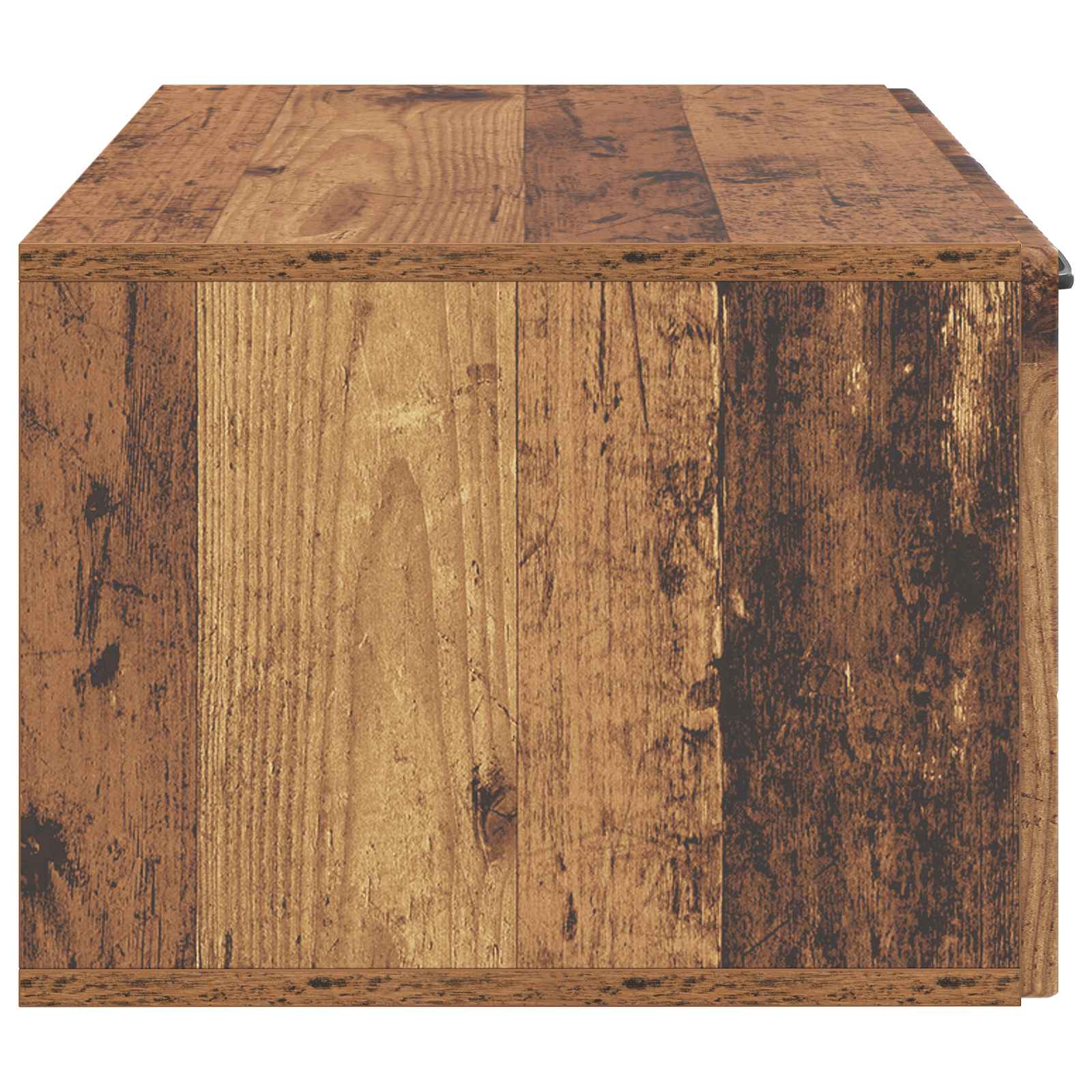vidaXL Szafka RTV montowana na ścianie Stare drewno 59,5 x 41 x 30 cm