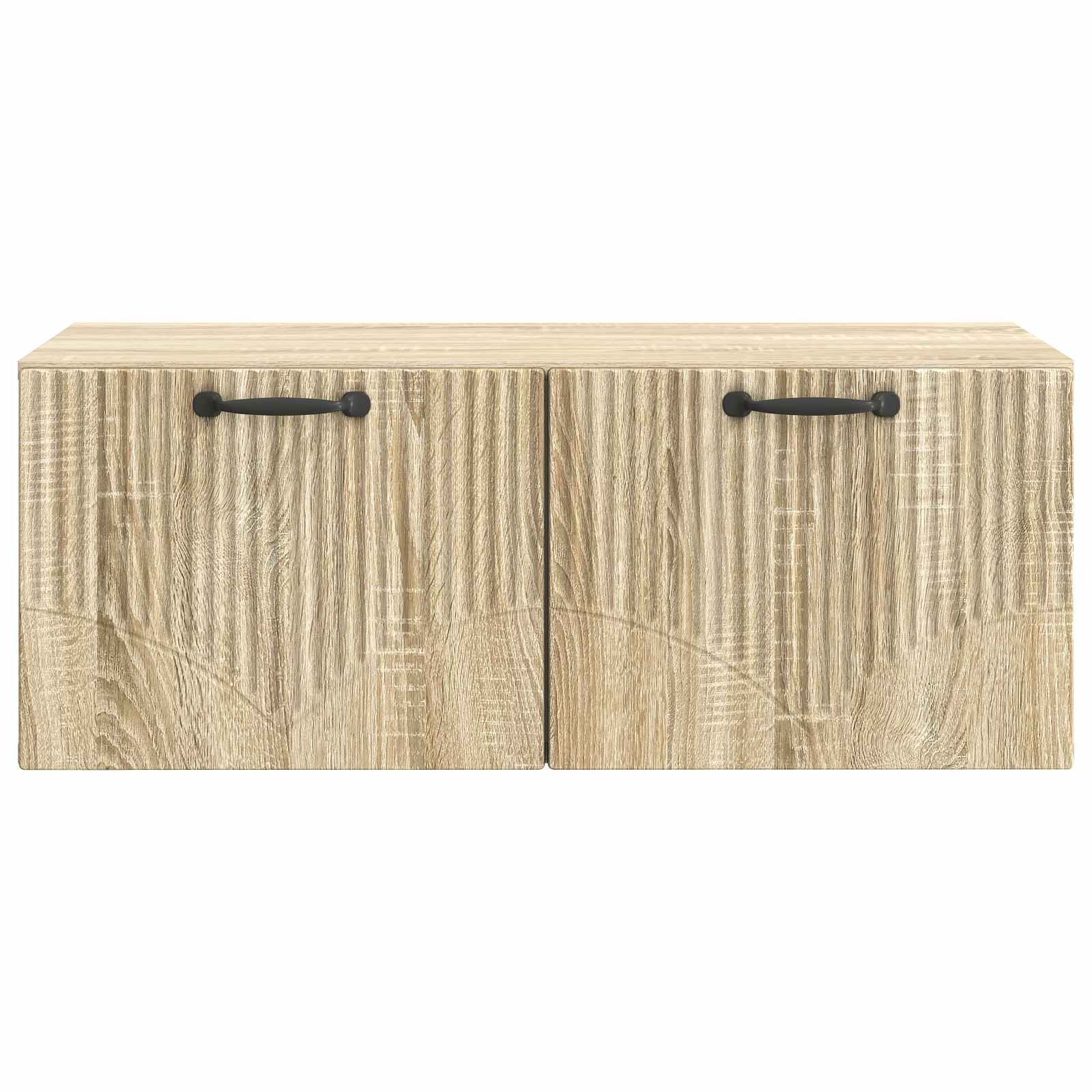 vidaXL Szafka RTV montowana na ścianie dąb Sonoma 78,5 x 41 x 30 cm
