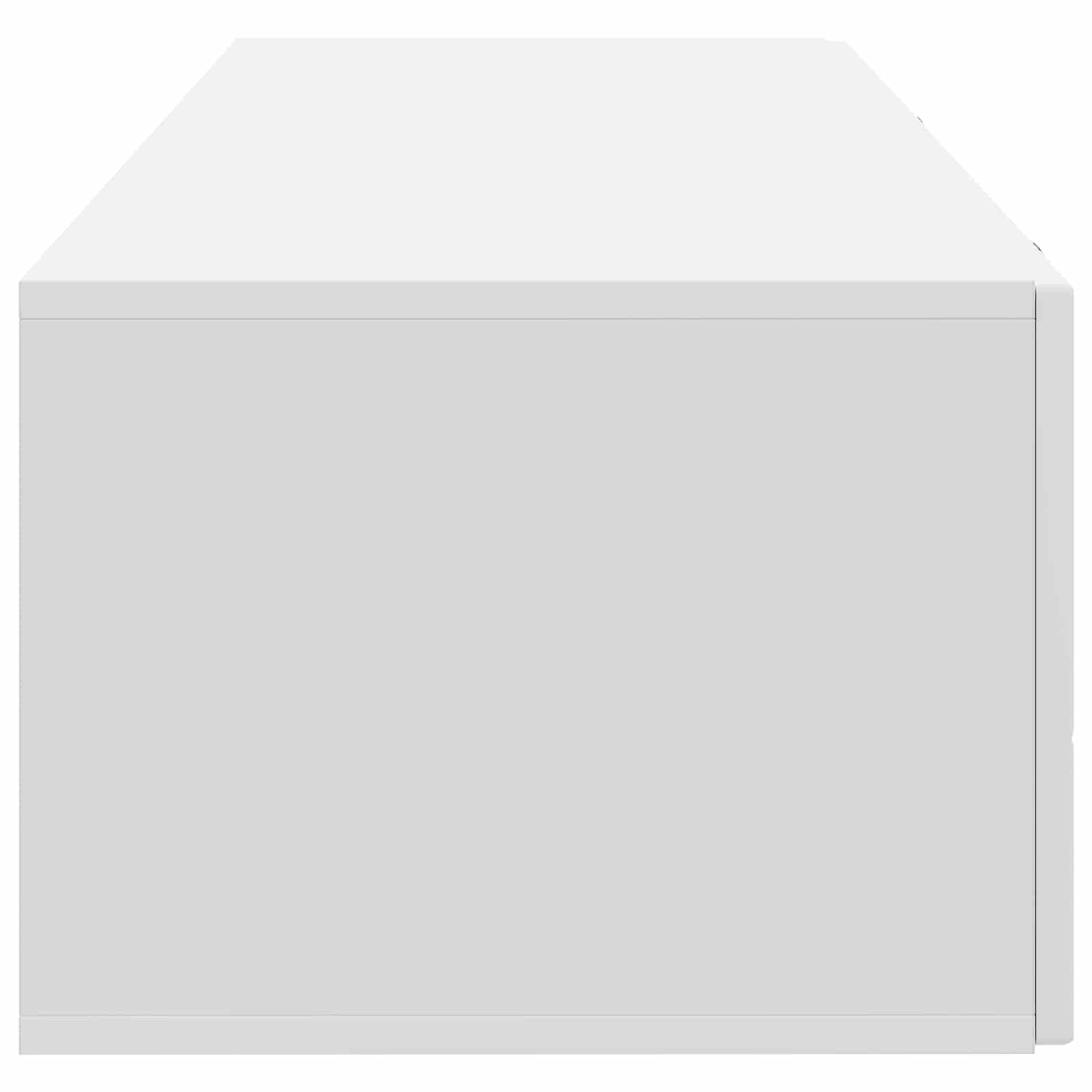 vidaXL Szafka RTV montowana na ścianie Biały 98 x 41 x 30 cm