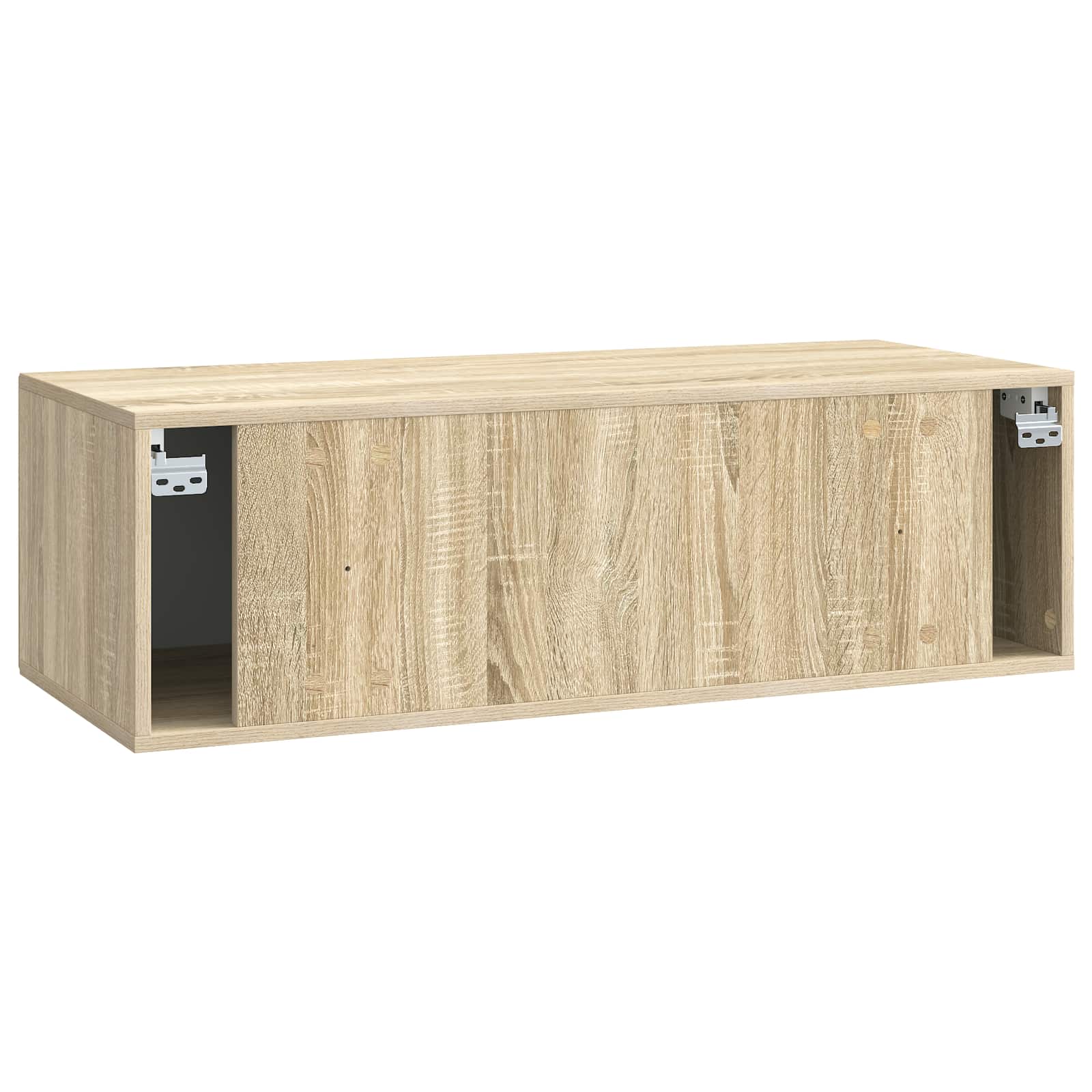 vidaXL Szafka RTV montowana na ścianie dąb Sonoma 98 x 41 x 30 cm