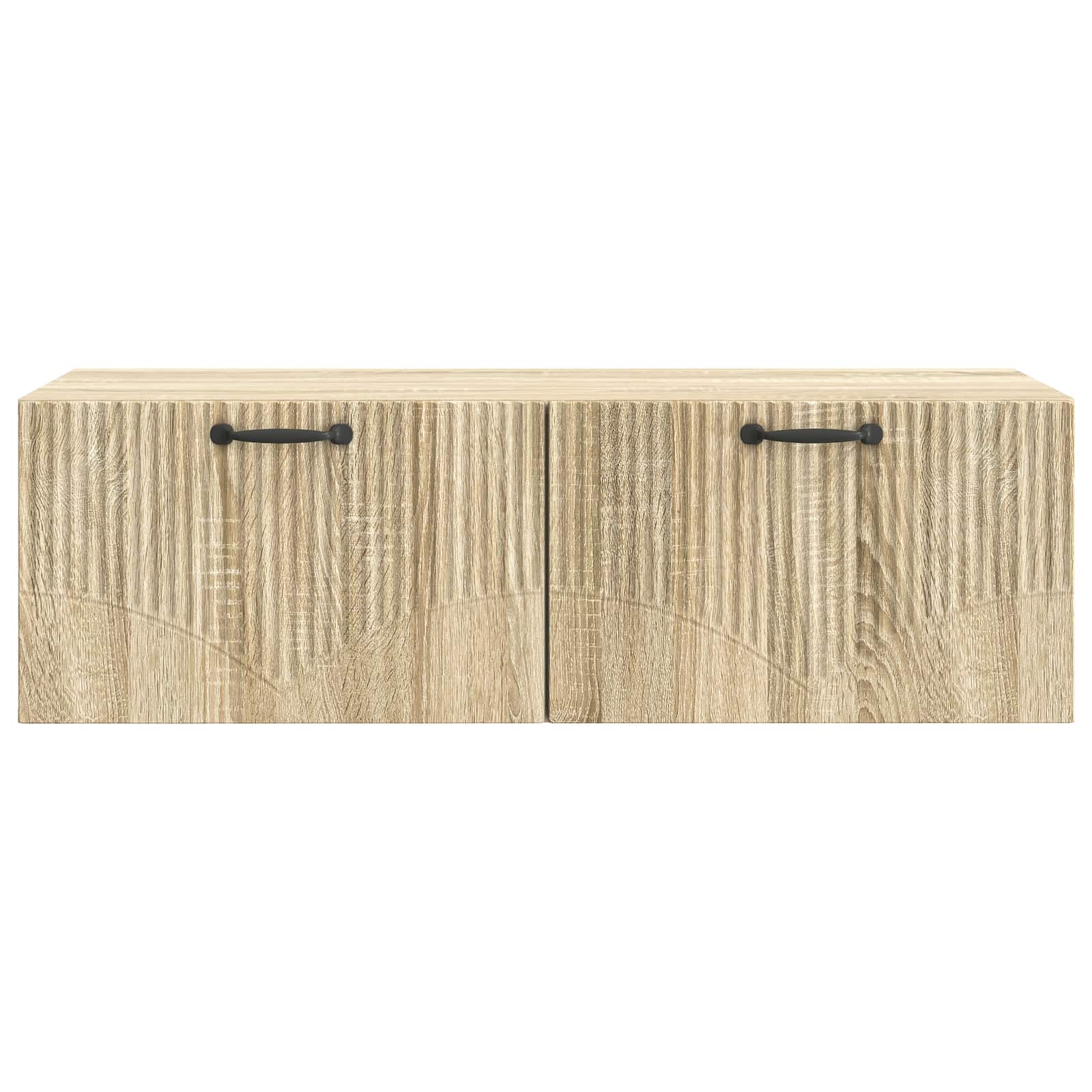 vidaXL Szafka RTV montowana na ścianie dąb Sonoma 98 x 41 x 30 cm