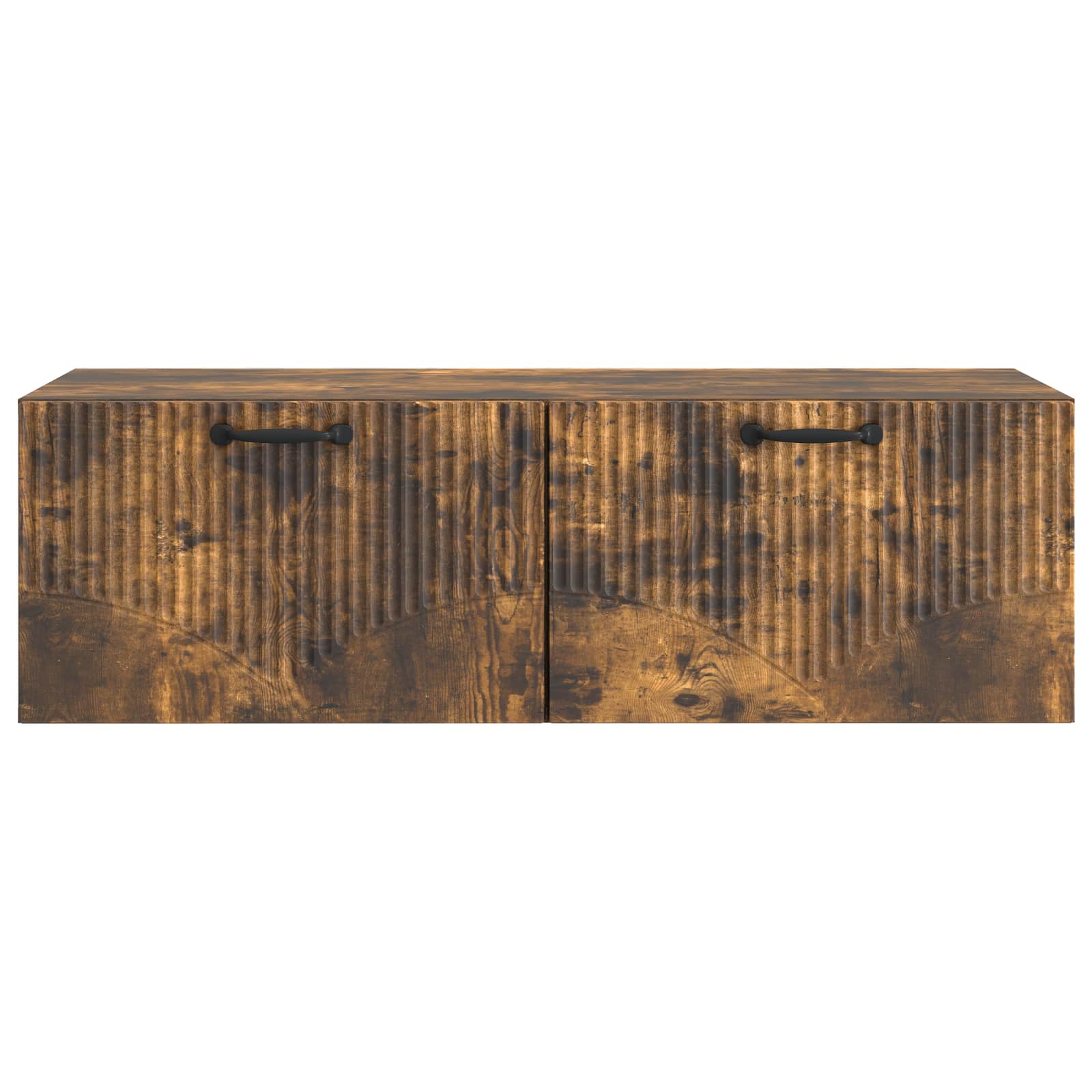vidaXL Szafka RTV montowana na ścianie Dąb wędzony 98 x 41 x 30 cm