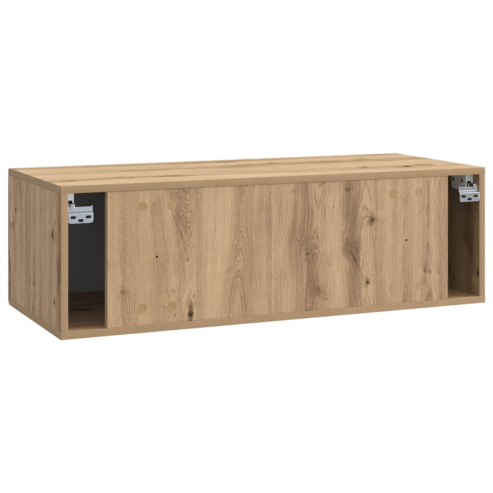 vidaXL Szafka RTV montowana na ścianie Dąb artisan 98 x 41 x 30 cm