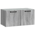 vidaXL Szafka RTV montowana na ścianie Szary Sonoma 59,5 x 31 x 30 cm