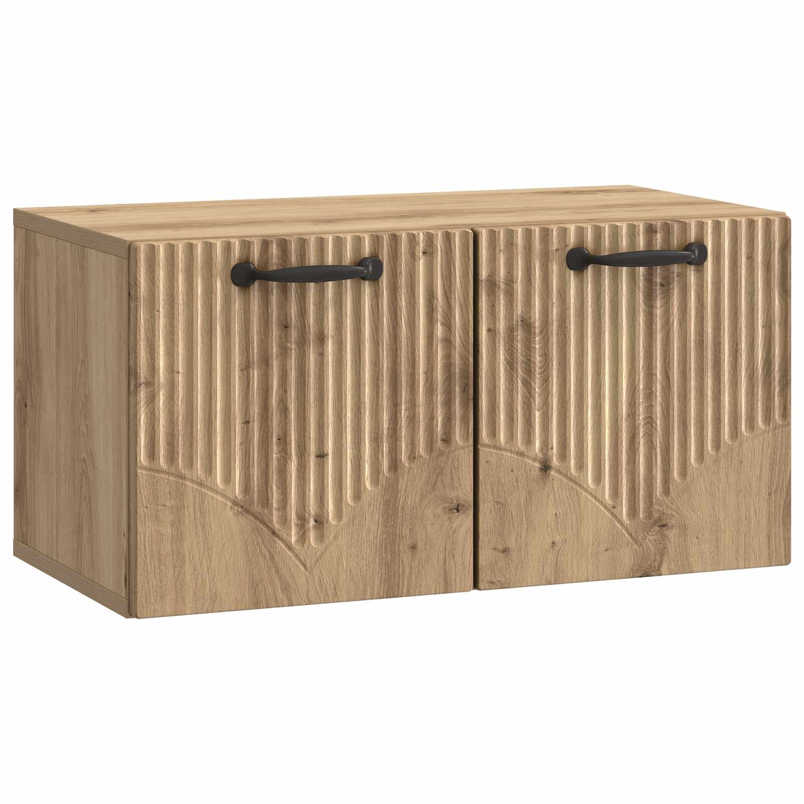 vidaXL Szafka RTV montowana na ścianie Dąb artisan 59,5 x 31 x 30 cm