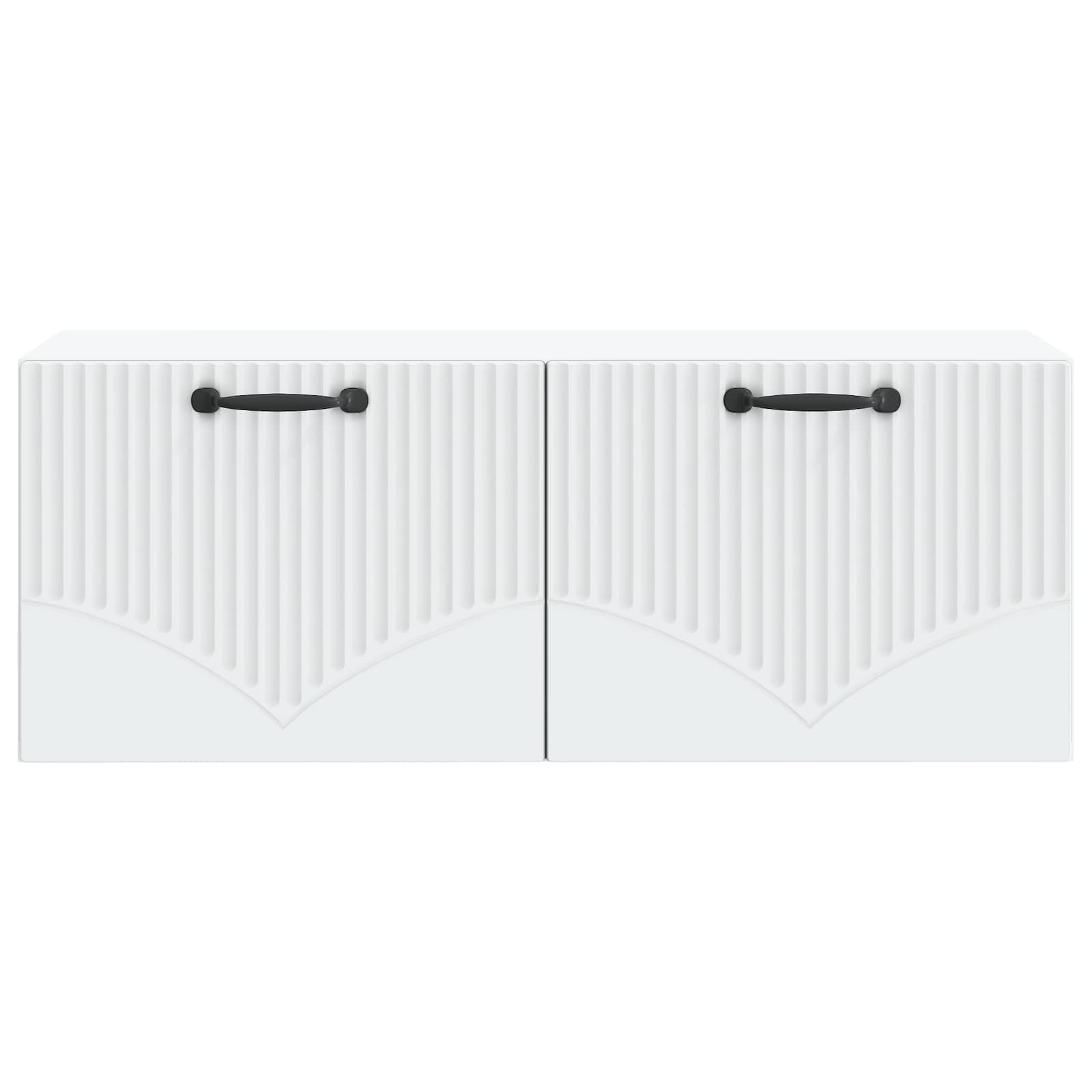 vidaXL Szafka RTV montowana na ścianie Biały 78,5 x 31 x 30 cm