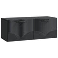 vidaXL Szafka RTV montowana na ścianie Czarny 78,5 x 31 x 30 cm