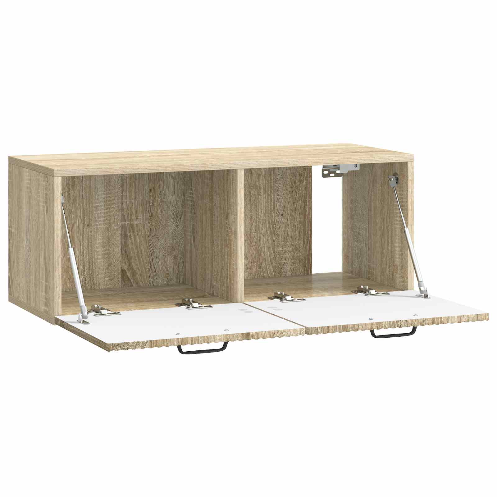 vidaXL Szafka RTV montowana na ścianie dąb Sonoma 78,5 x 31 x 30 cm