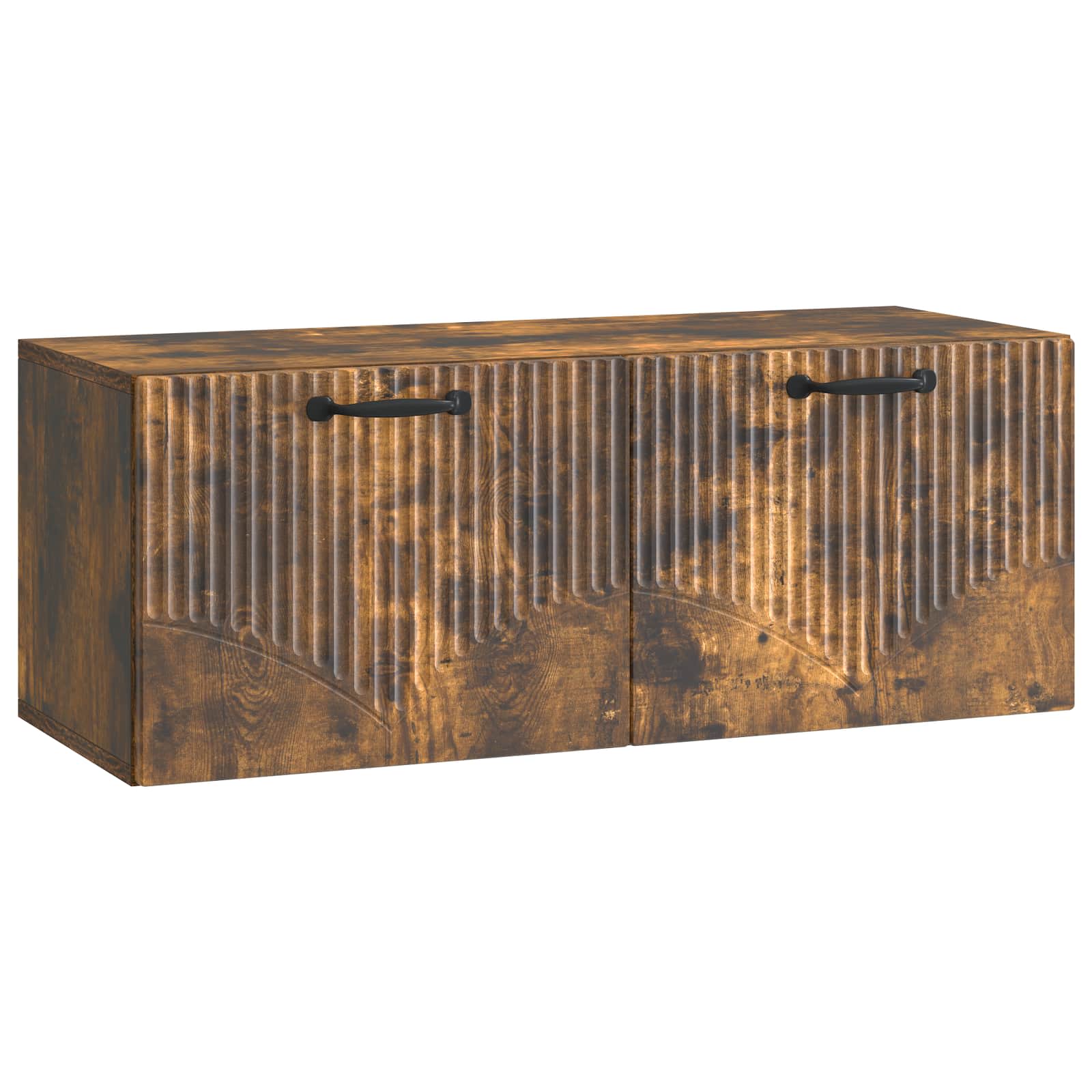 vidaXL Szafka RTV montowana na ścianie Dąb wędzony 78,5 x 31 x 30 cm