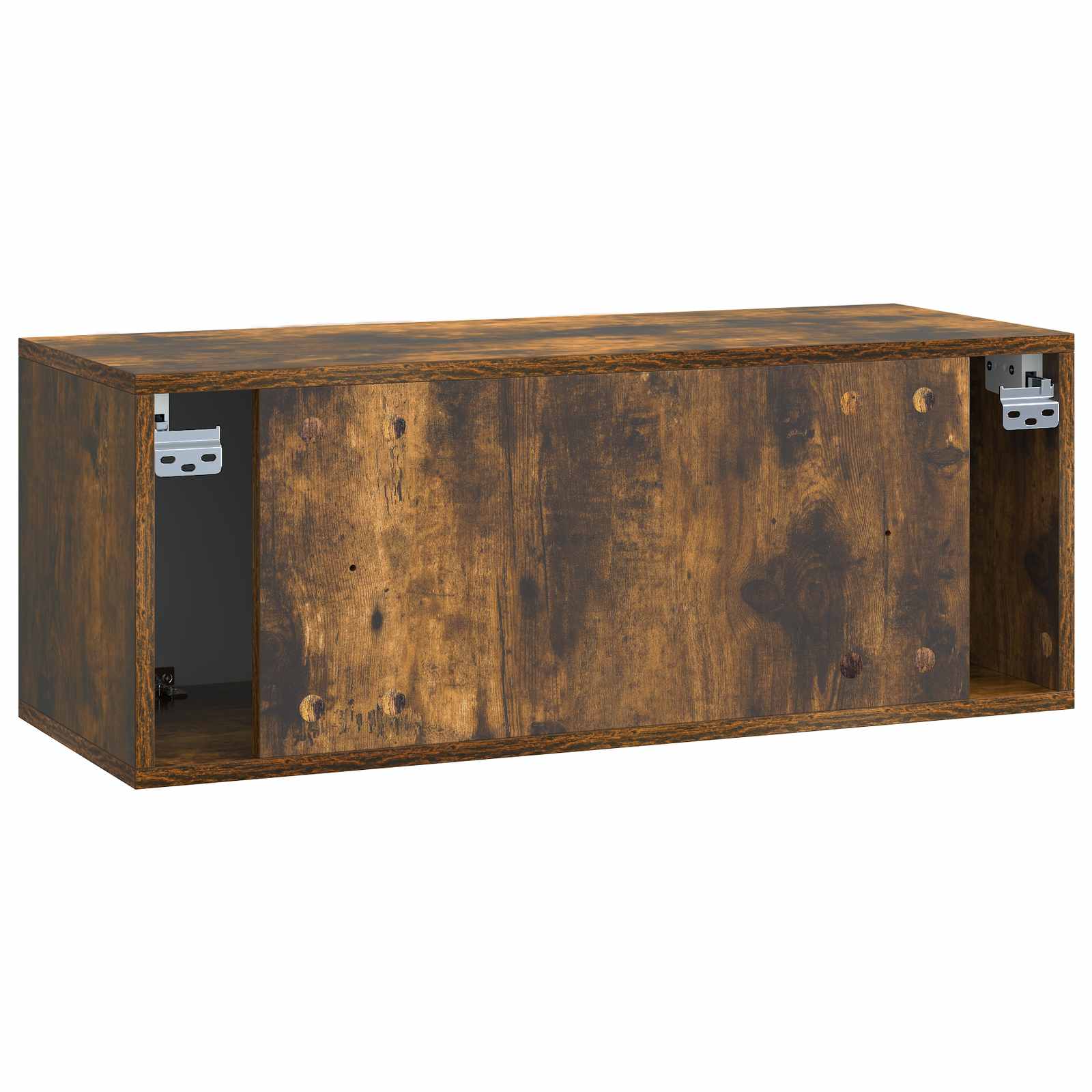 vidaXL Szafka RTV montowana na ścianie Dąb wędzony 78,5 x 31 x 30 cm