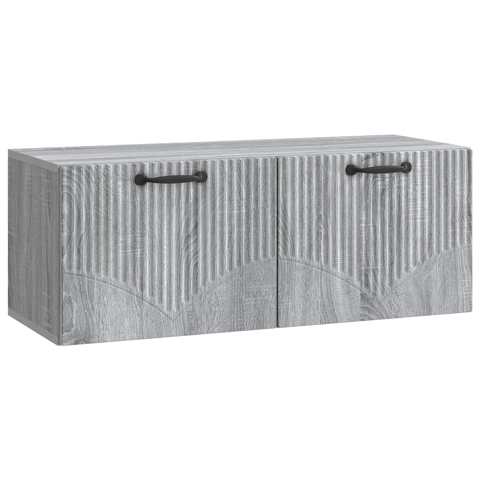 vidaXL Szafka RTV montowana na ścianie Szary Sonoma 78,5 x 31 x 30 cm
