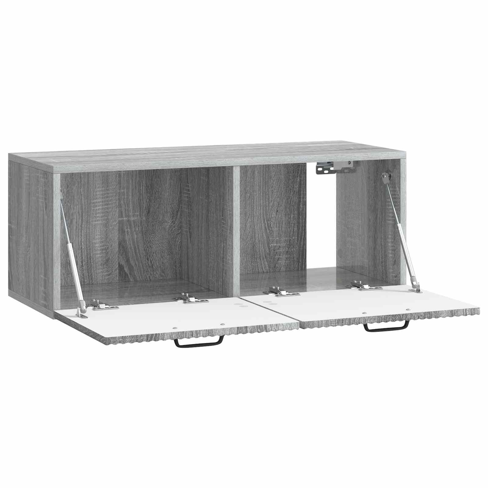 vidaXL Szafka RTV montowana na ścianie Szary Sonoma 78,5 x 31 x 30 cm
