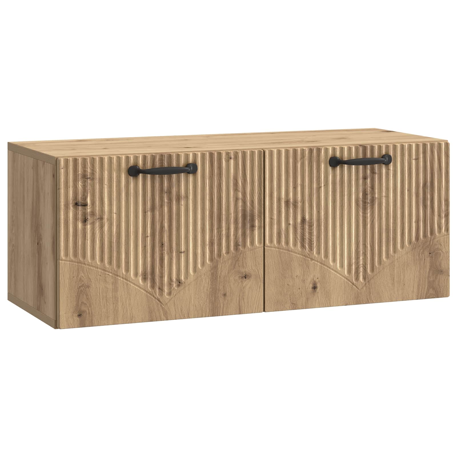 vidaXL Szafka RTV montowana na ścianie Dąb artisan 78,5 x 31 x 30 cm