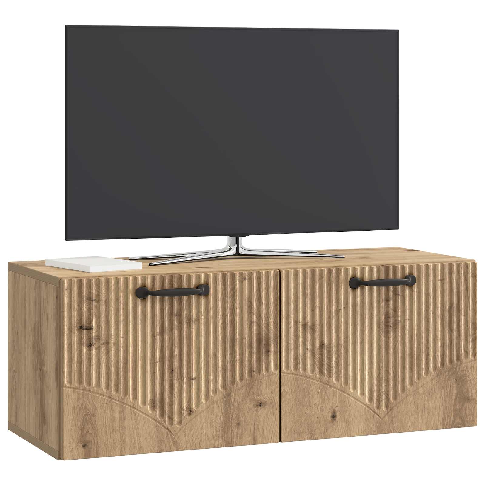 vidaXL Szafka RTV montowana na ścianie Dąb artisan 78,5 x 31 x 30 cm