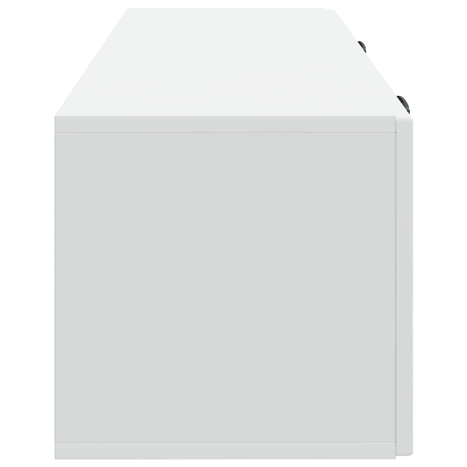vidaXL Szafka RTV montowana na ścianie Biały 98 x 31 x 30 cm