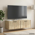 vidaXL Szafka RTV montowana na ścianie dąb Sonoma 98 x 31 x 30 cm