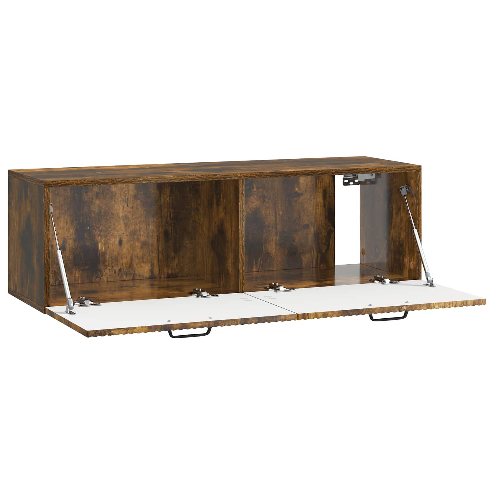 vidaXL Szafka RTV montowana na ścianie Dąb wędzony 98 x 31 x 30 cm