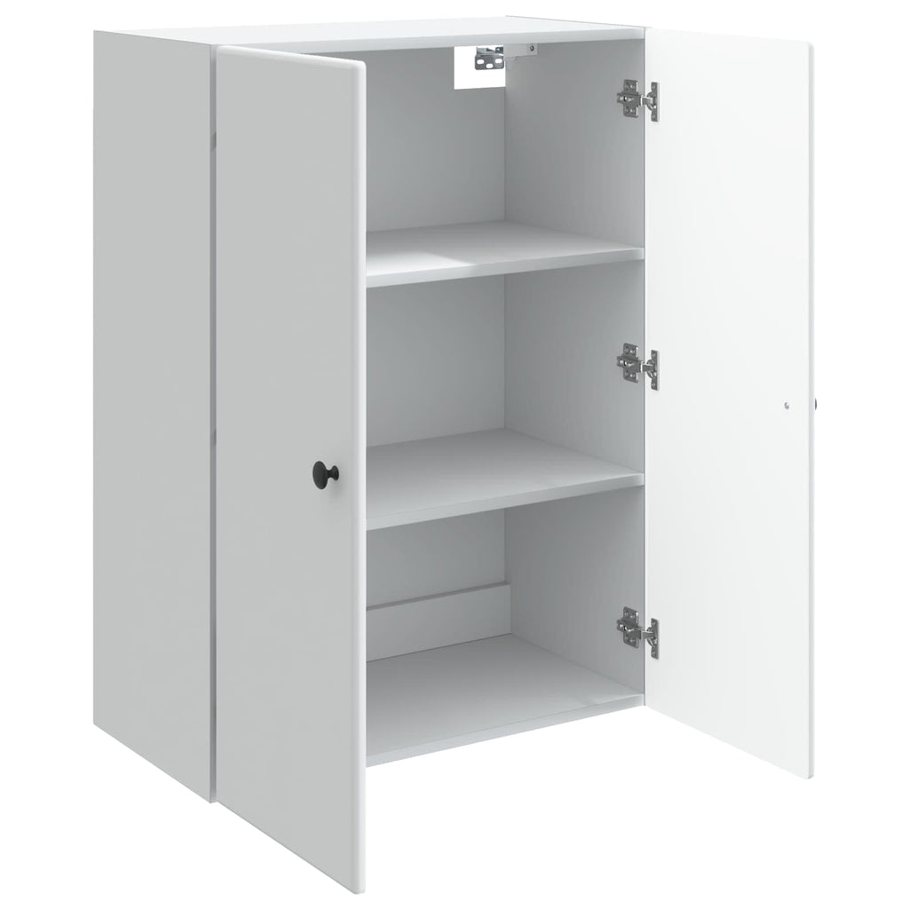 vidaXL Szafka ścienna Biały 66 x 34,5 x 90 cm Drewno inżynieryjne