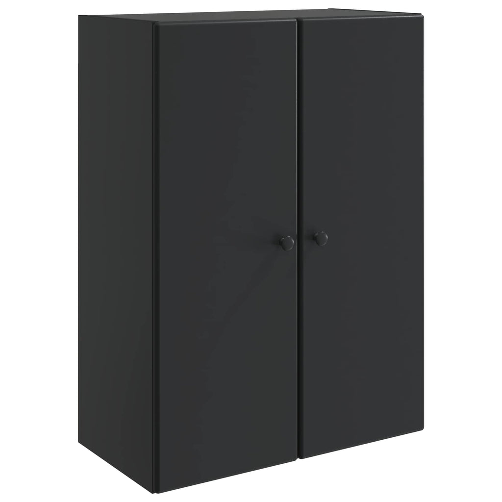 vidaXL Szafka ścienna 66 x 34,5 x 90 cm Drewno inżynieryjne Czarny