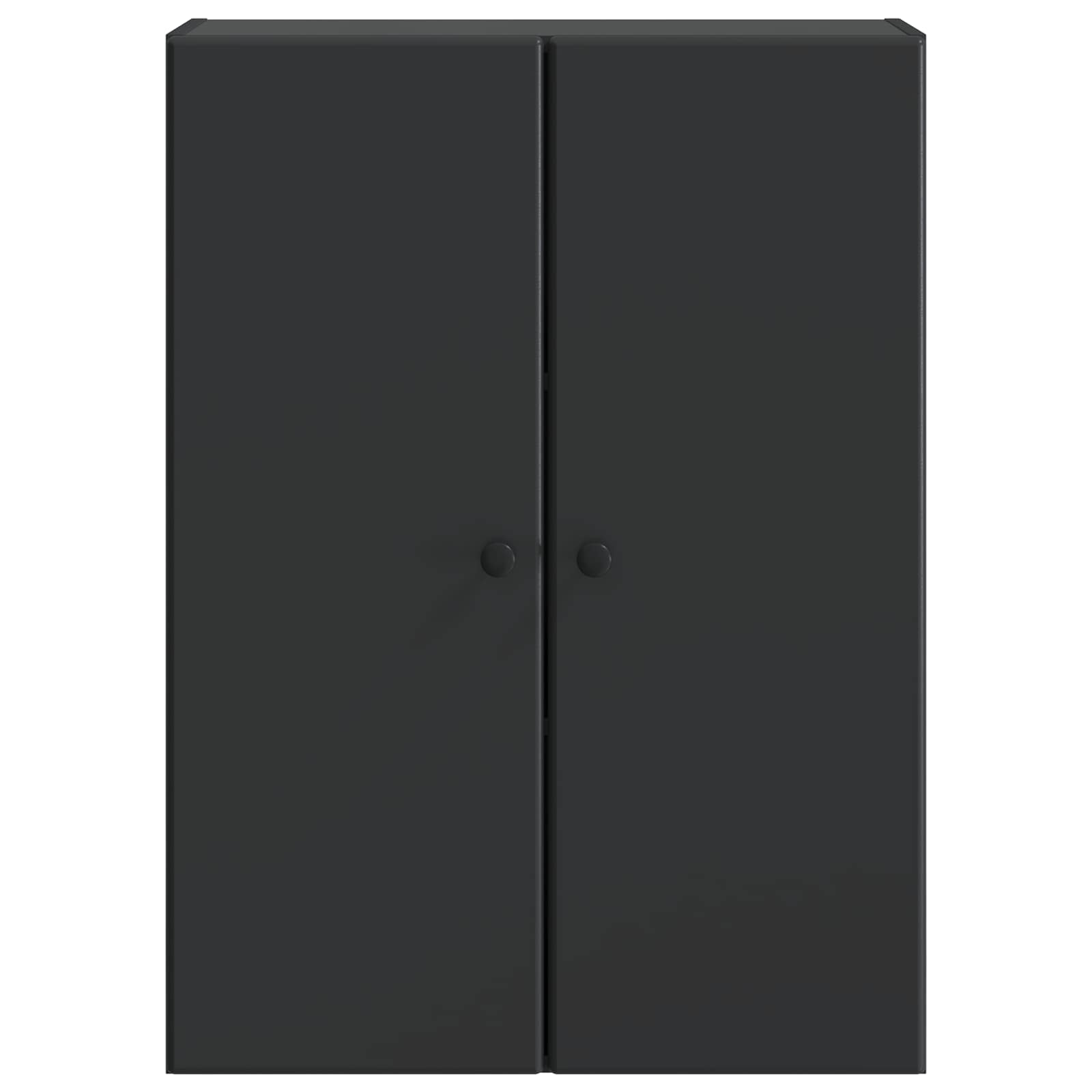 vidaXL Szafka ścienna 66 x 34,5 x 90 cm Drewno inżynieryjne Czarny