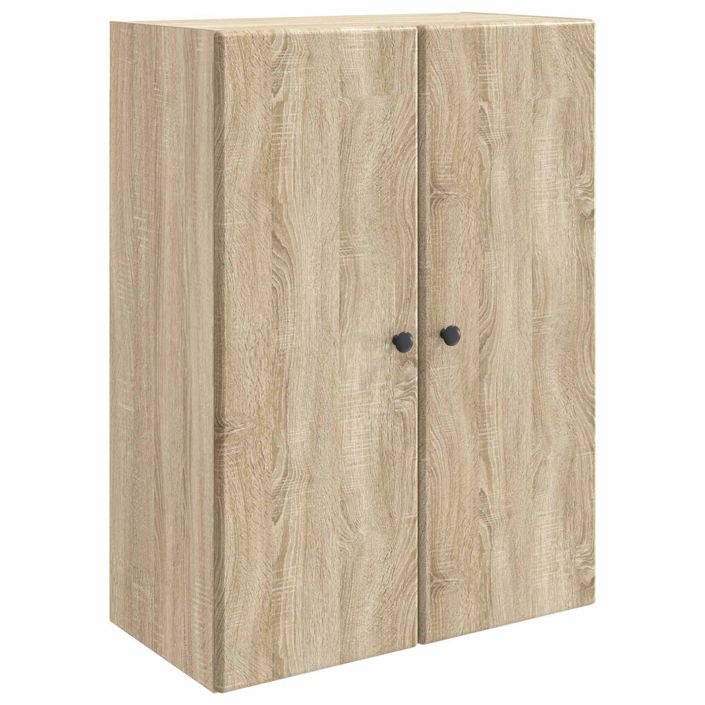 vidaXL Szafka ścienna 66 x 34,5 x 90 cm Drewno inżynieryjne dąb Sonoma
