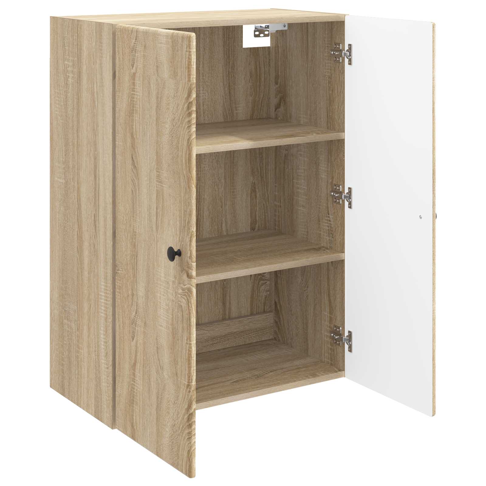 vidaXL Szafka ścienna 66 x 34,5 x 90 cm Drewno inżynieryjne dąb Sonoma