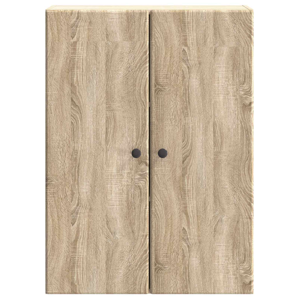 vidaXL Szafka ścienna 66 x 34,5 x 90 cm Drewno inżynieryjne dąb Sonoma