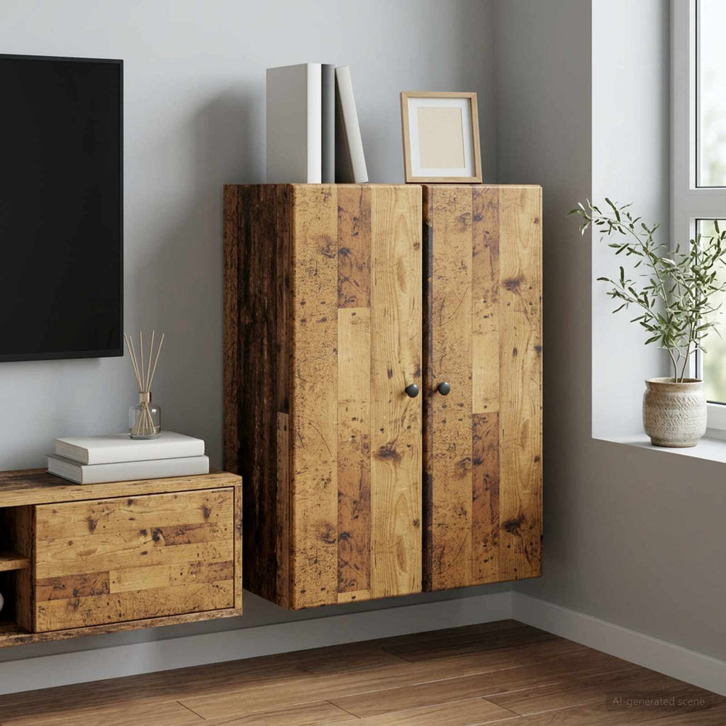 vidaXL Szafka ścienna 66 x 34,5 x 90 cm Drewno inżynieryjne