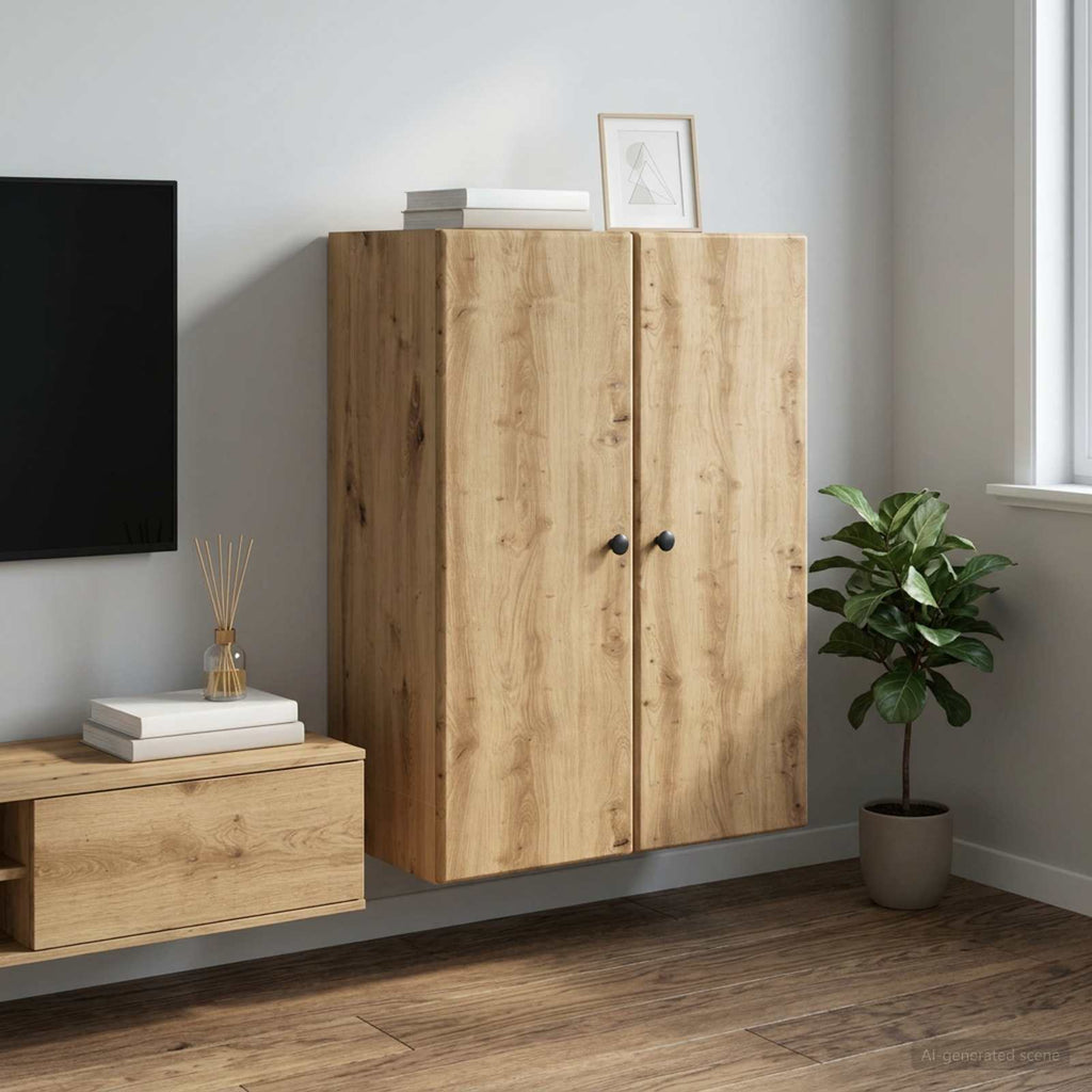 vidaXL Szafka ścienna 66 x 34,5 x 90 cm Drewno inżynieryjne