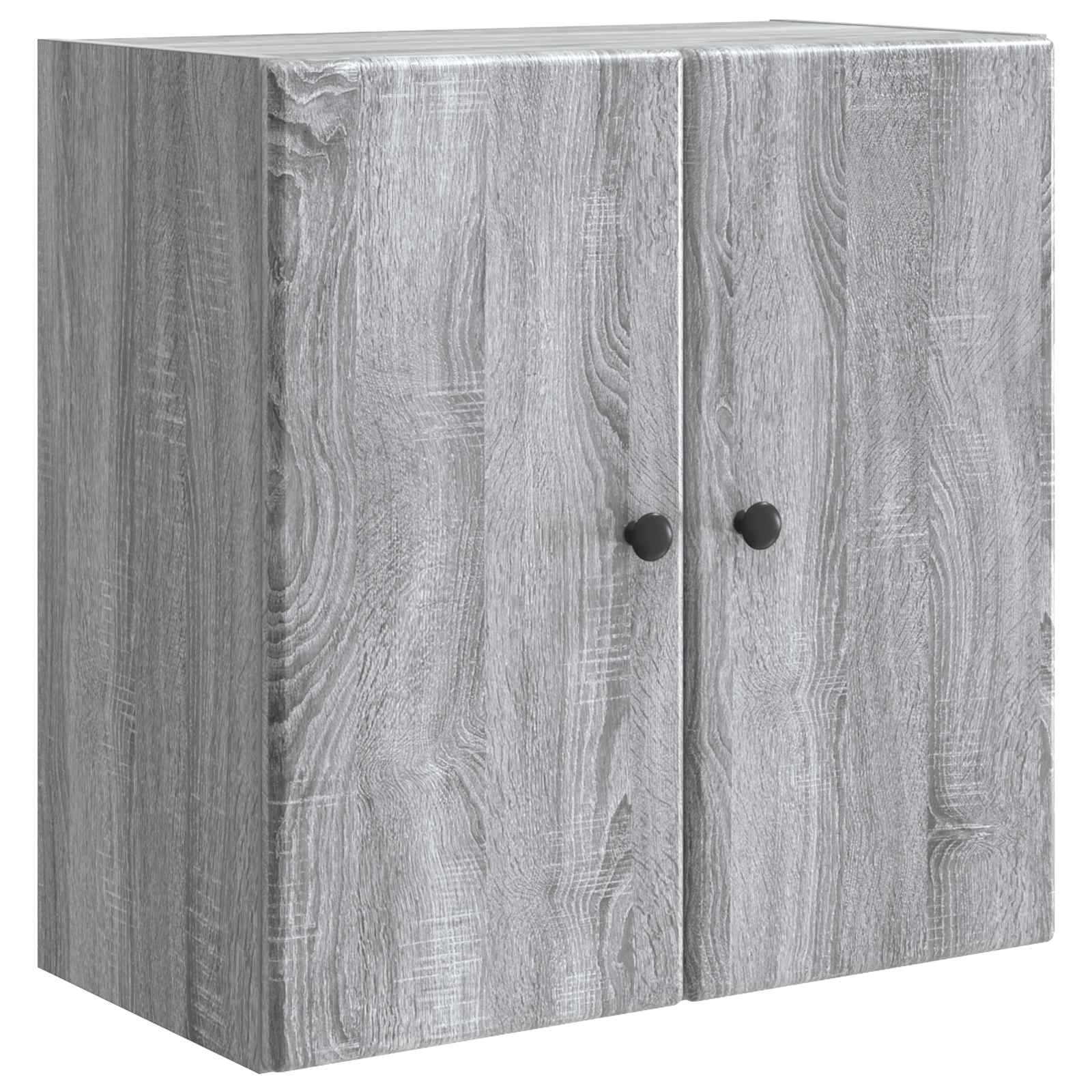 vidaXL Szafka ścienna 59 x 31 x 60 cm Drewno inżynieryjne Szary Sonoma