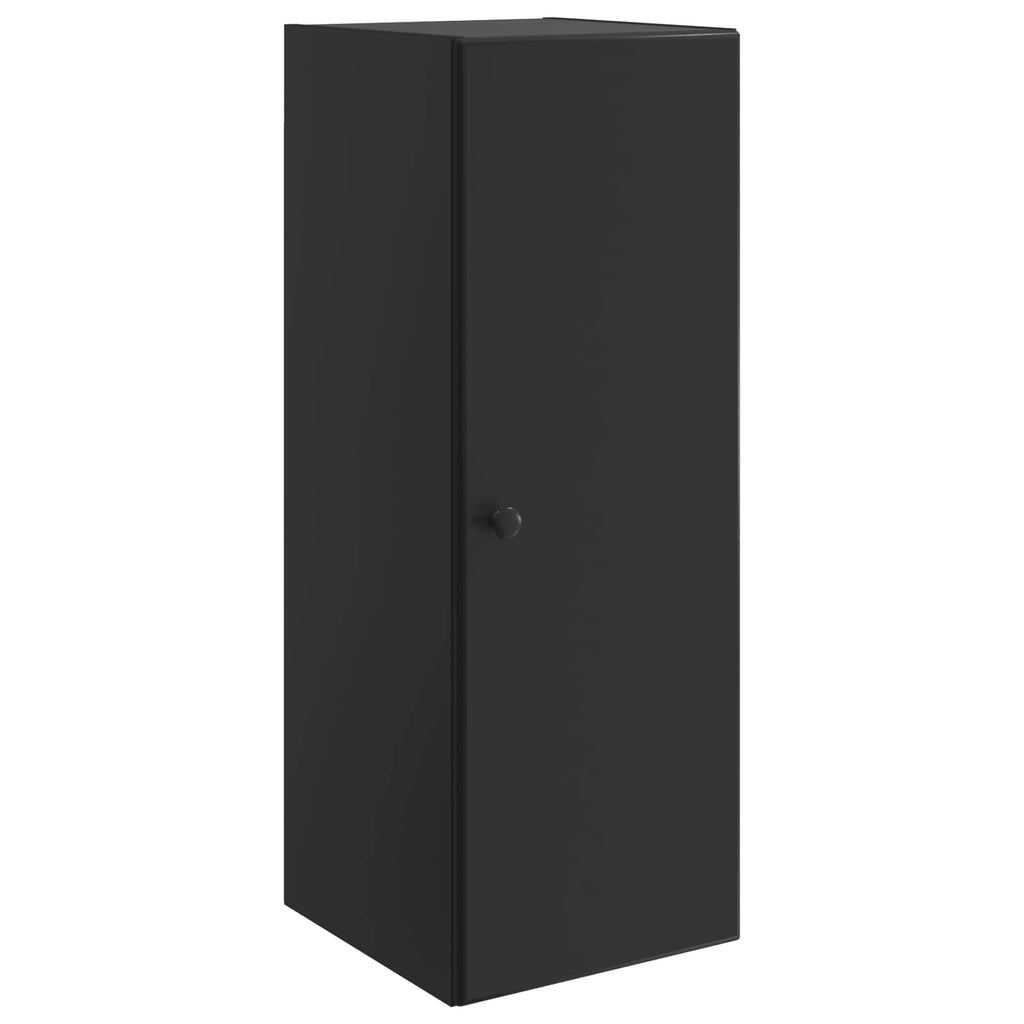 vidaXL Szafka ścienna 33 x 34,5 x 90 cm Drewno inżynieryjne Czarny