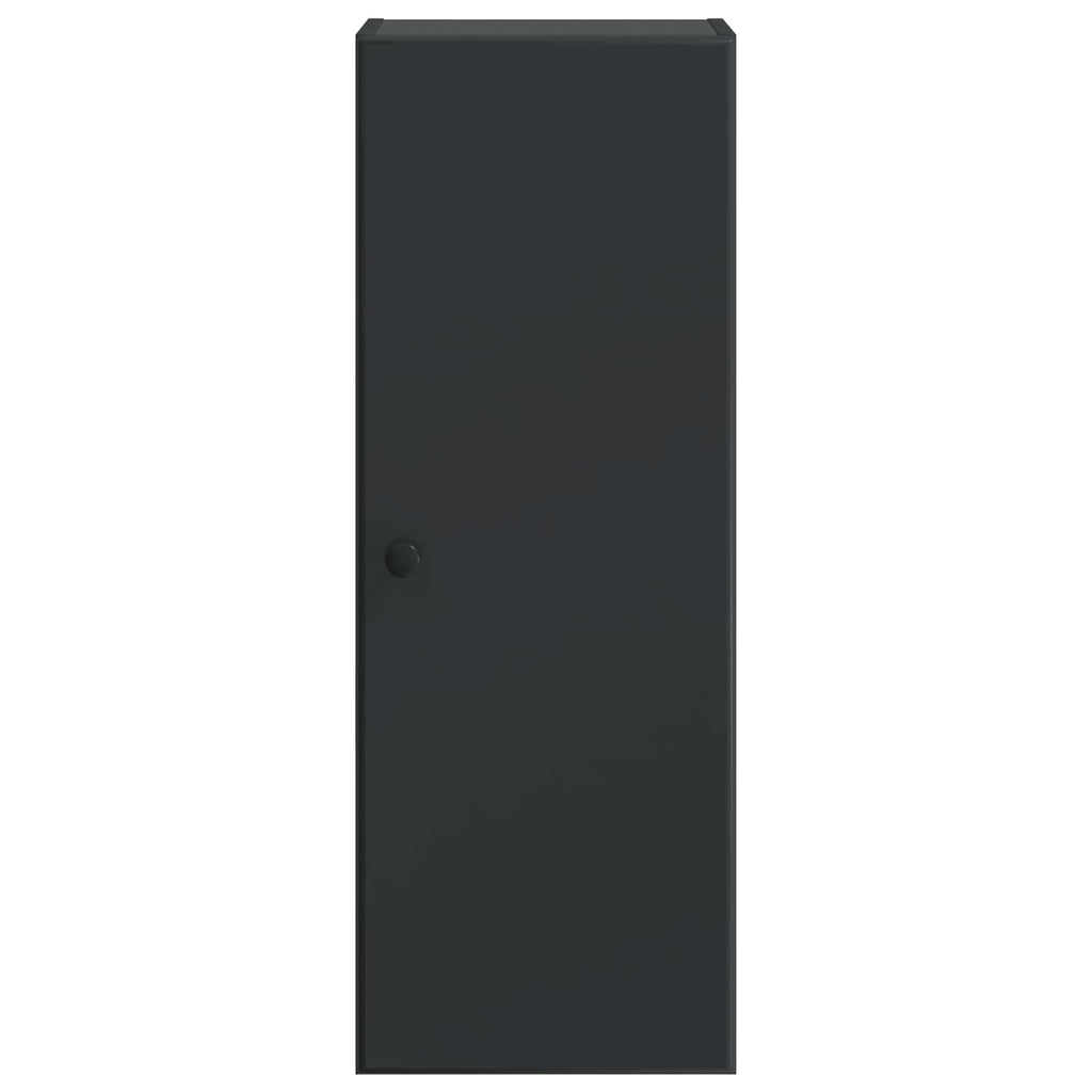 vidaXL Szafka ścienna 33 x 34,5 x 90 cm Drewno inżynieryjne Czarny