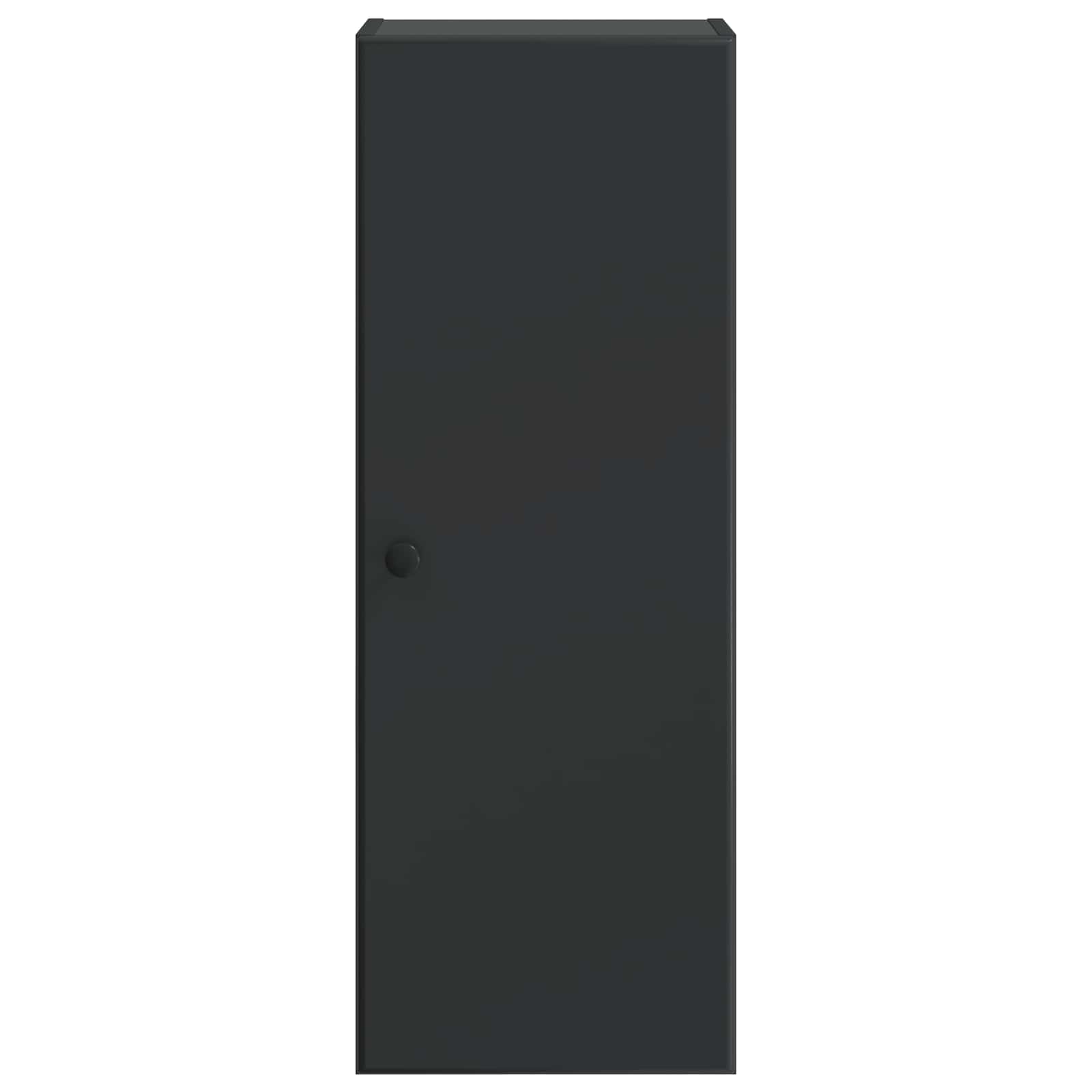 vidaXL Szafka ścienna 33 x 34,5 x 90 cm Drewno inżynieryjne Czarny