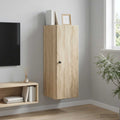 vidaXL Szafka ścienna 33 x 34,5 x 90 cm Drewno inżynieryjne dąb Sonoma