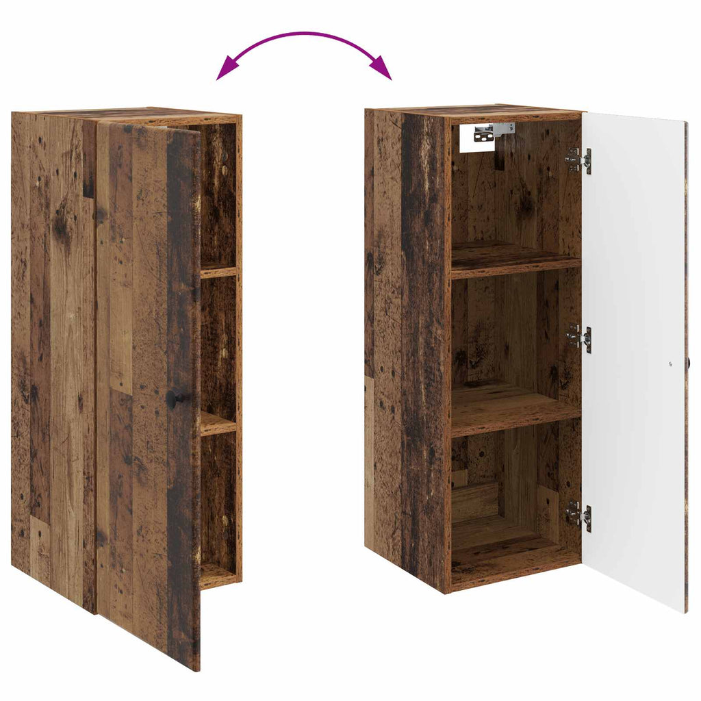 vidaXL Szafka ścienna 33 x 34,5 x 90 cm Drewno inżynieryjne