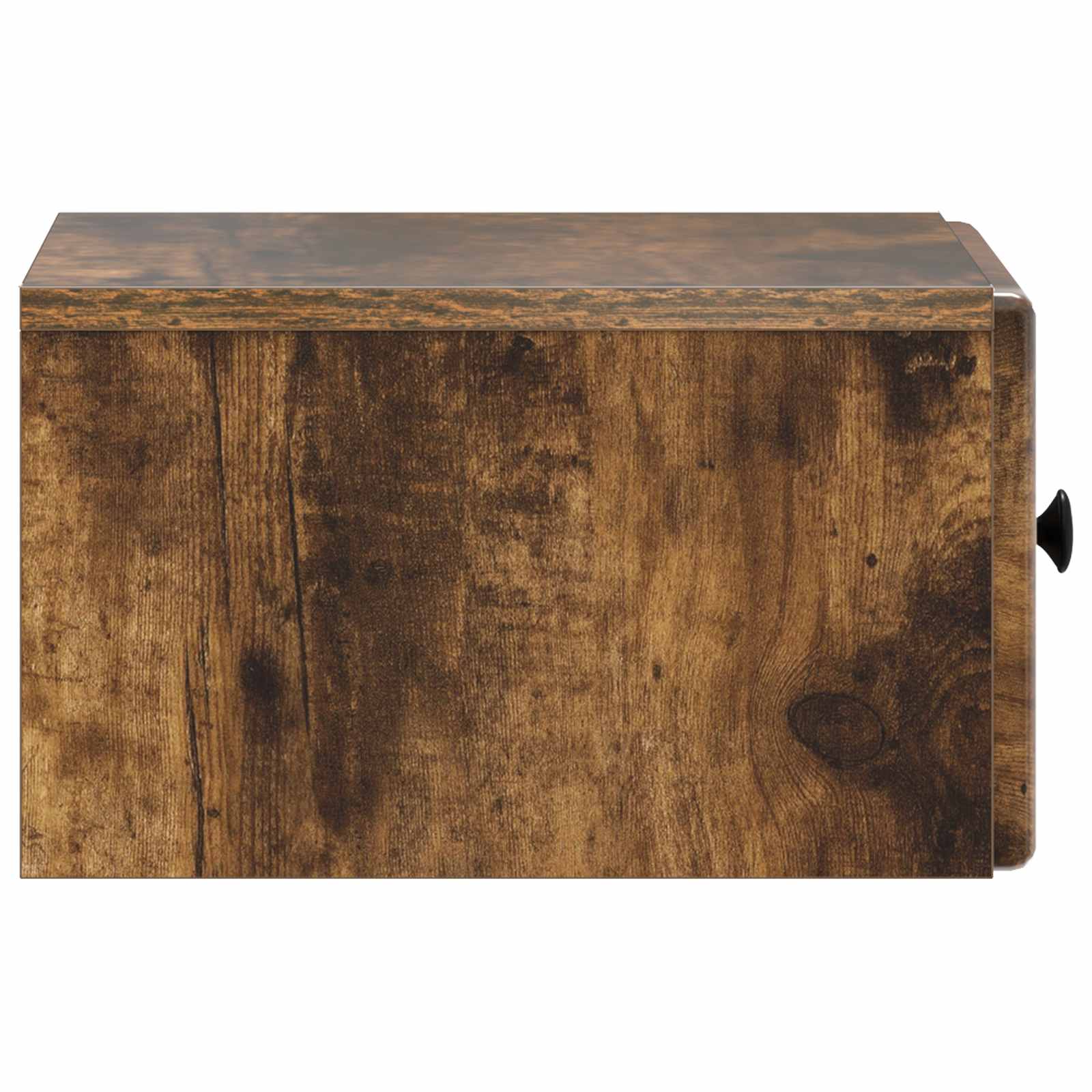 vidaXL Wisząca Szafka Nocna z szufladą Dąb wędzony 34,5 x 33 x 20 cm