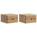 vidaXL Wisząca Szafka Nocna 2 pcs Dąb artisan 34,5 x 33 x 20 cm