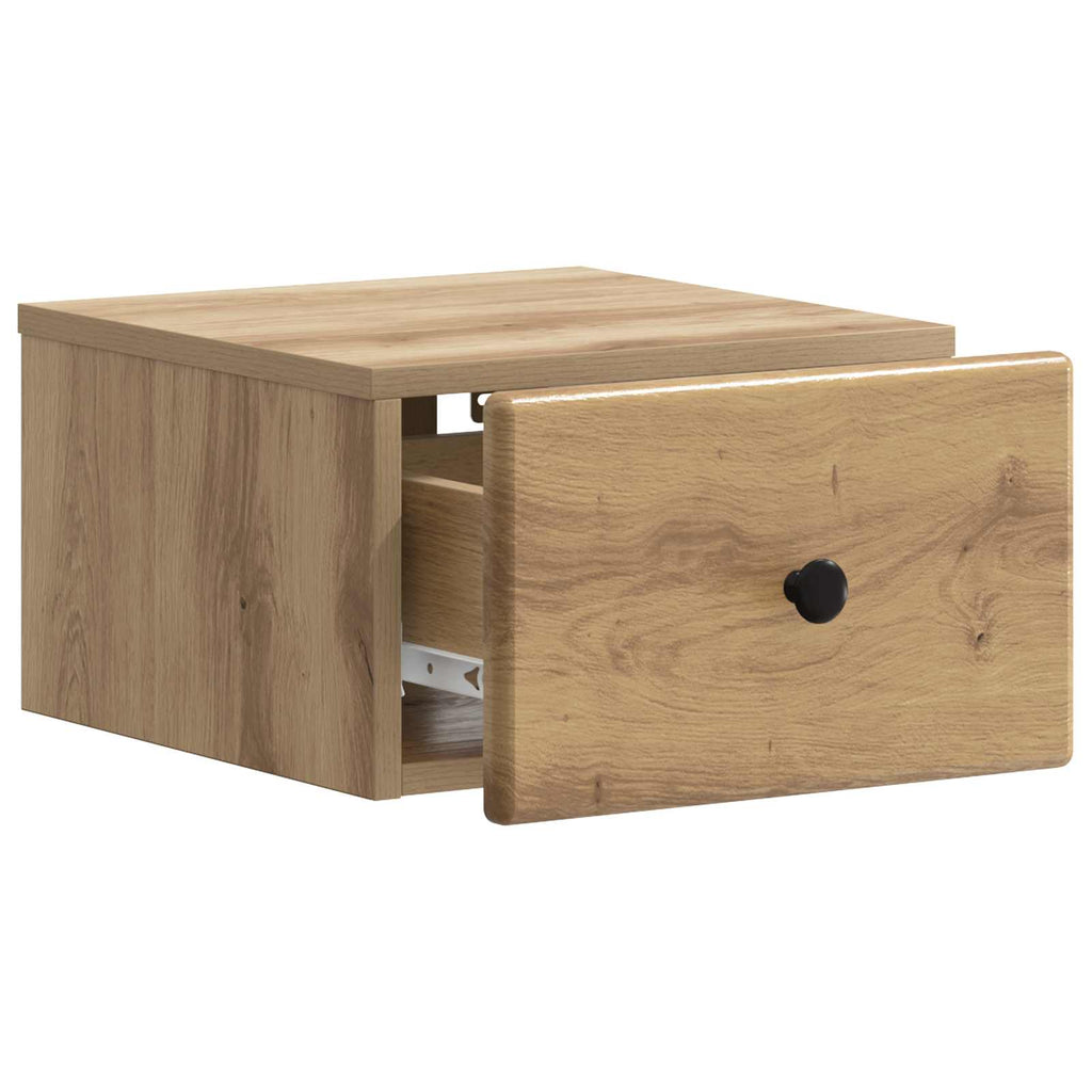 vidaXL Wisząca Szafka Nocna 2 pcs Dąb artisan 34,5 x 33 x 20 cm
