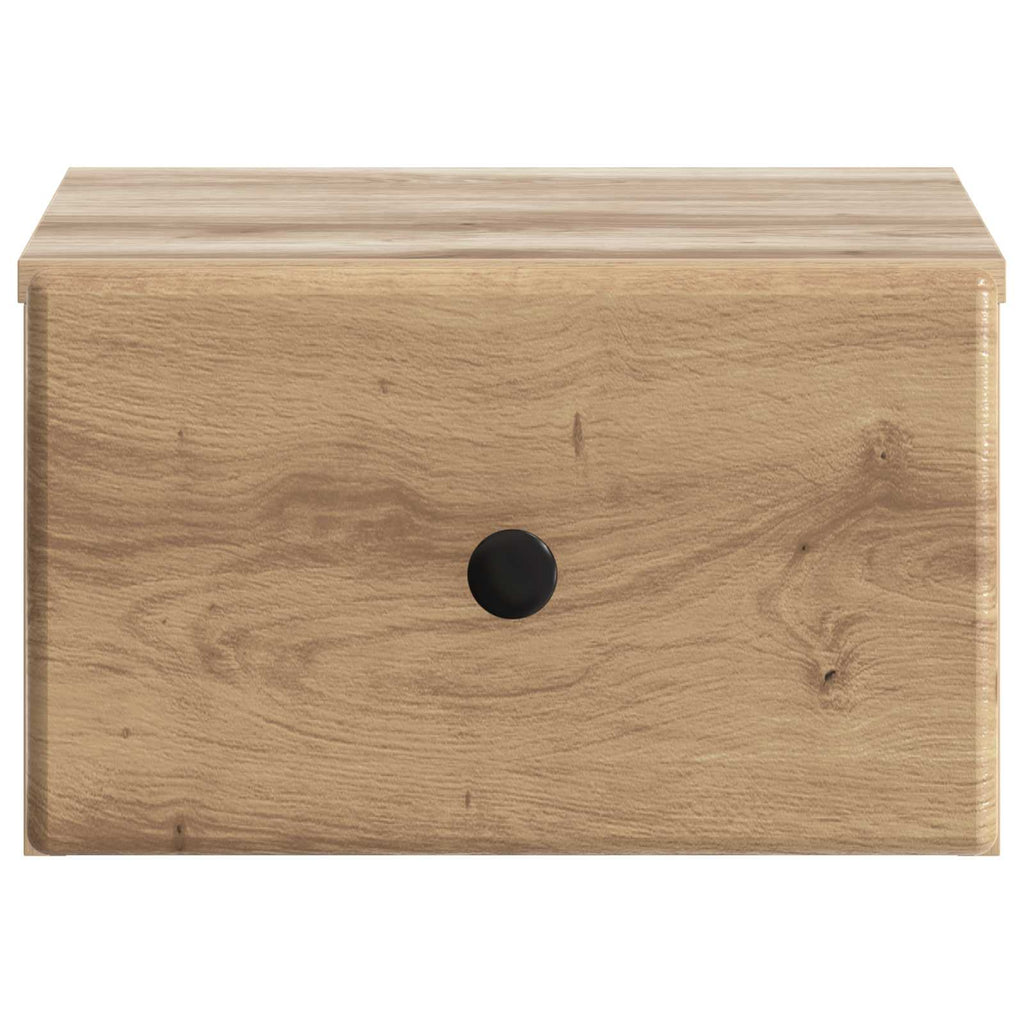 vidaXL Wisząca Szafka Nocna 2 pcs Dąb artisan 34,5 x 33 x 20 cm