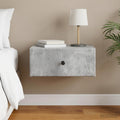 vidaXL Wisząca Szafka Nocna Betonowy szary 49 x 34,5 x 20 cm
