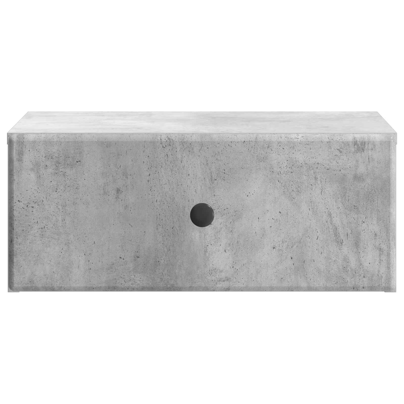vidaXL Wisząca Szafka Nocna Betonowy szary 49 x 34,5 x 20 cm