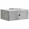 vidaXL Wisząca Szafka Nocna Betonowy szary 49 x 34,5 x 20 cm