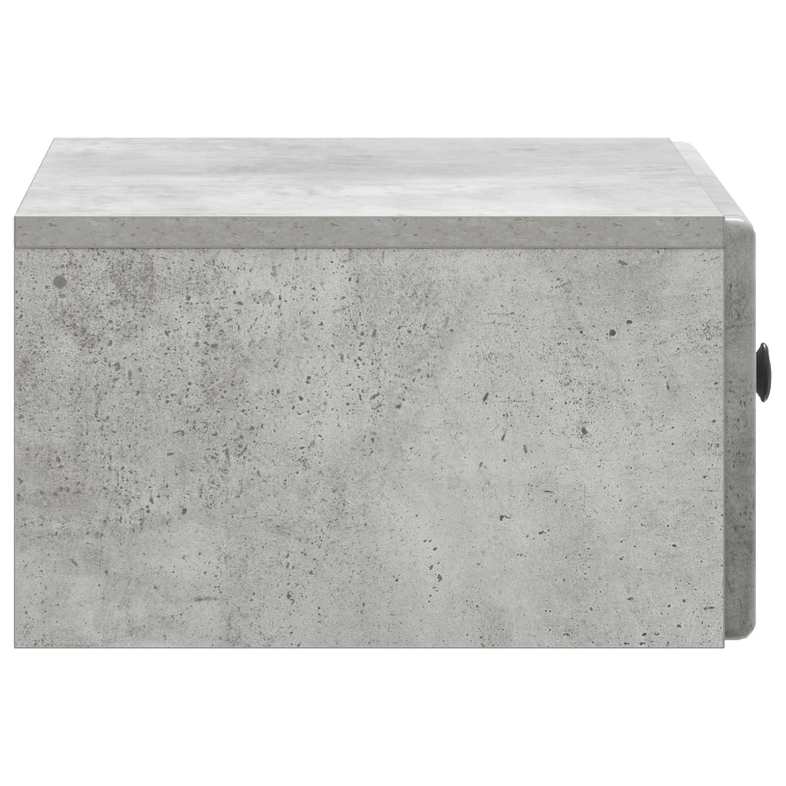 vidaXL Wisząca Szafka Nocna Betonowy szary 49 x 34,5 x 20 cm