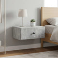 vidaXL Wisząca Szafka Nocna 2 szt. Betonowy szary 49 x 34,5 x 20 cm